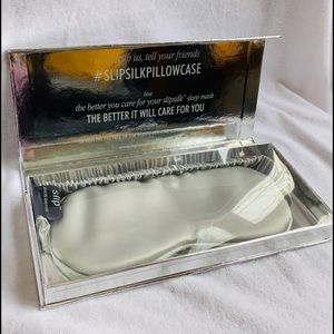 Slip pure silk sleep mask (silver)